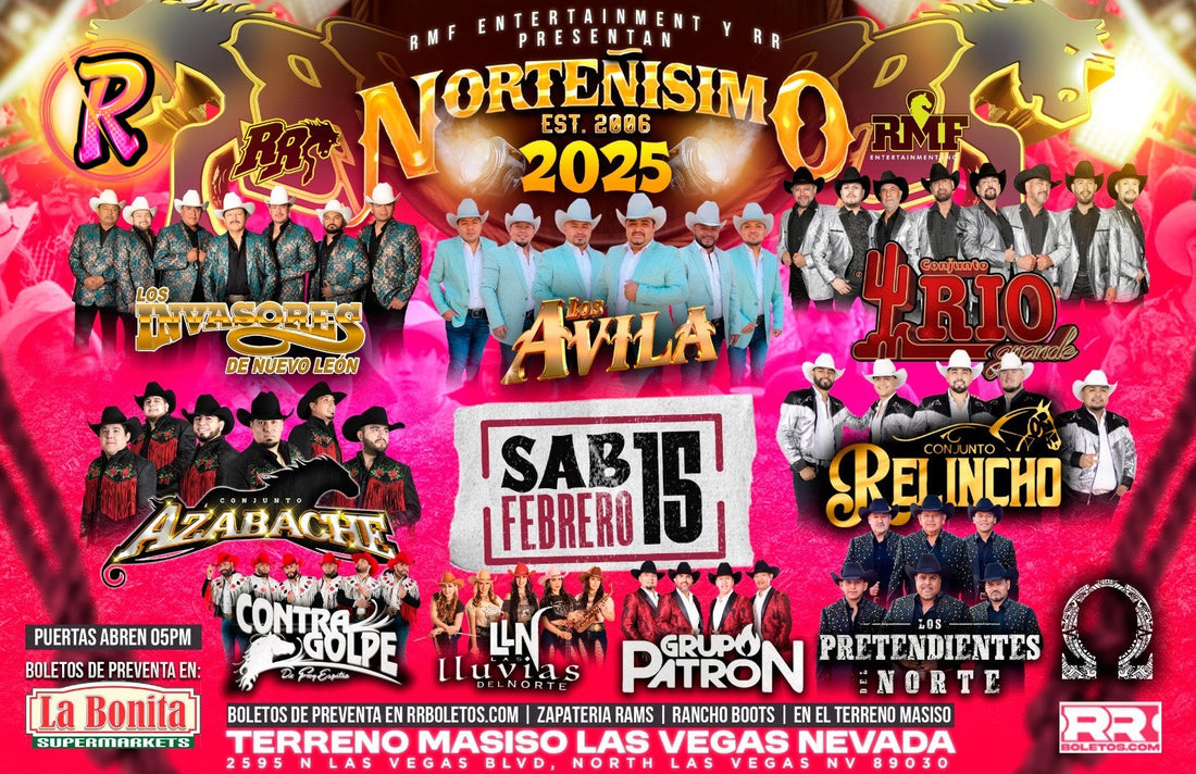 Norteñísimo 2025 to Las Vegas