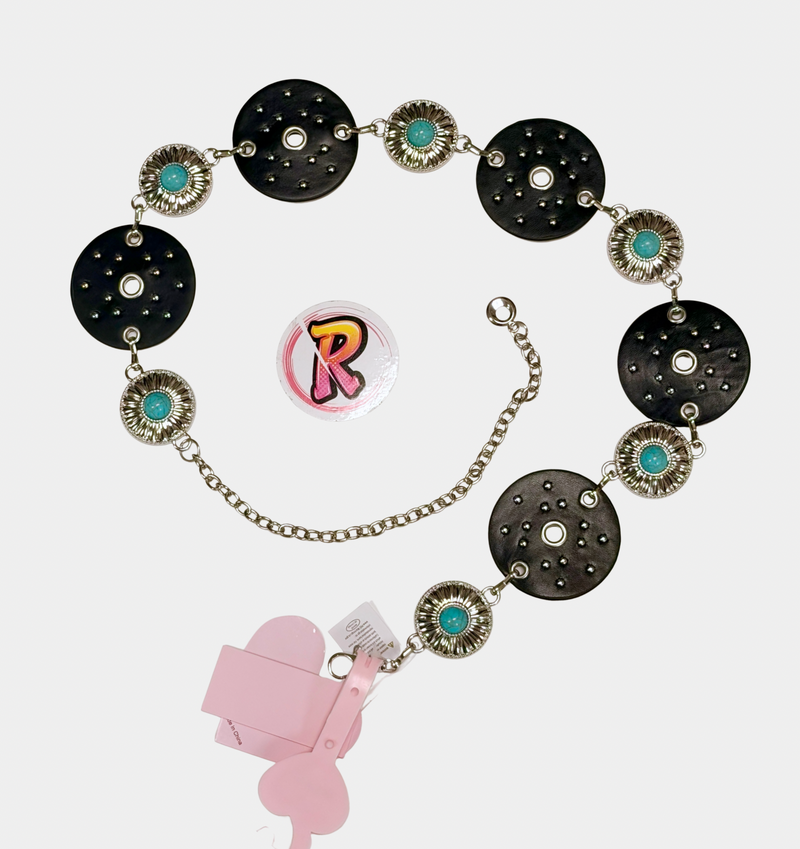 Turquoise Chain Belt