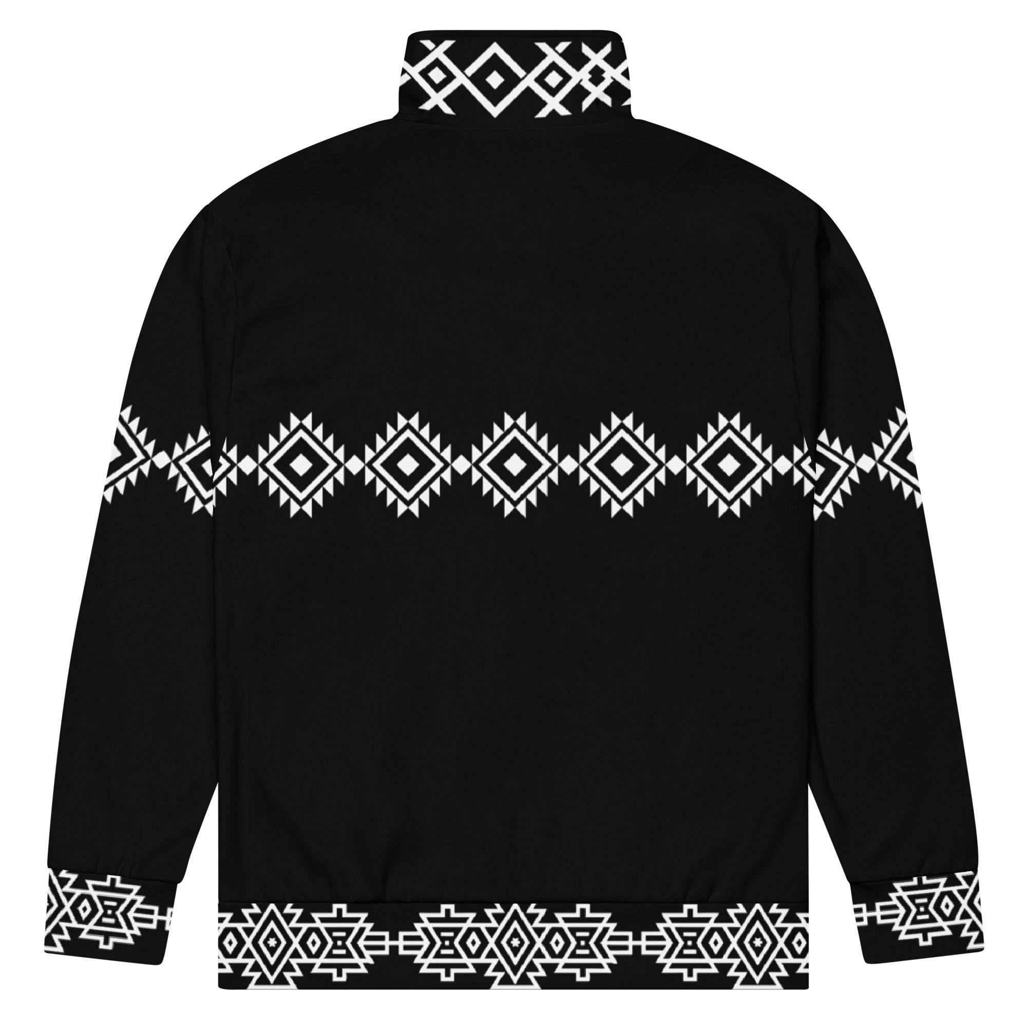 Aztec R Jacket Black White | Rompiendo Merch – Rompiendo Entertainment
